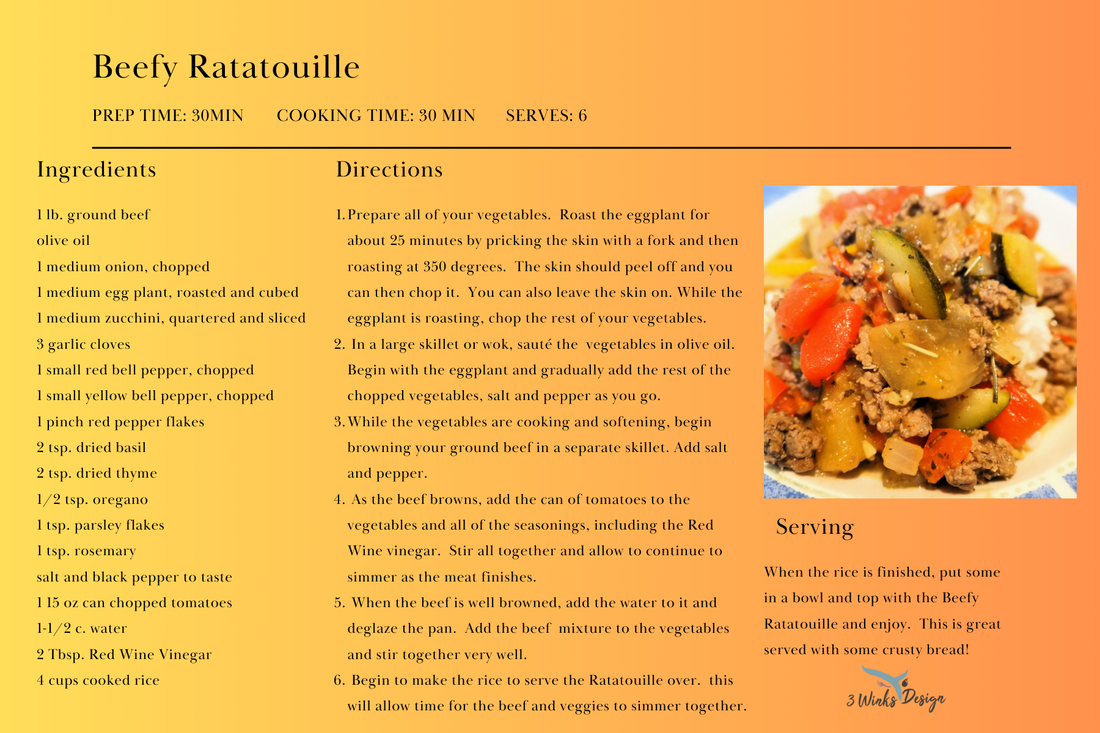 Beefy Ratatouille