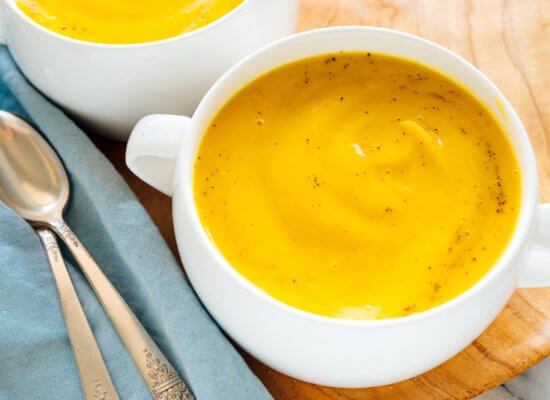 Vegan Butternut Squash Soup Thanksgiving