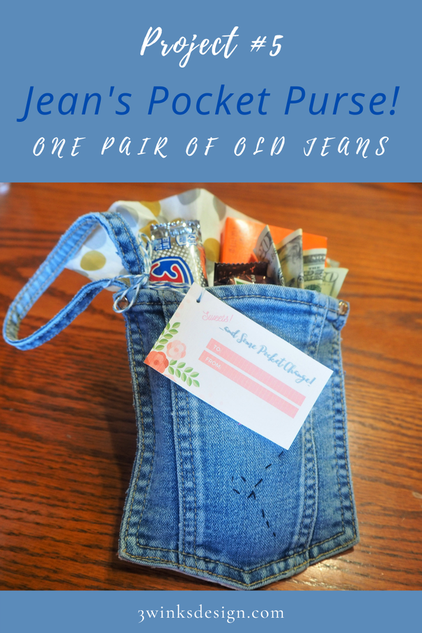 23 Best Jean Pocket Crafts; How To Repurpose Denim Pockets - Pillar Box Blue