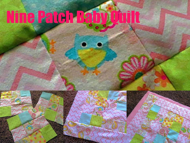 Frogs Crib Quilt Top