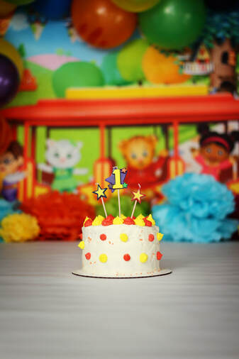 Happy First Birthday Smash Cake - Wilton