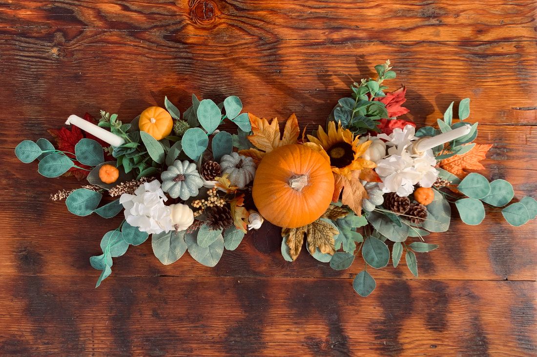 An Easy and Affordable Thanksgiving Centerpiece