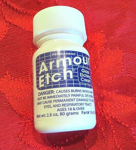 Glass Etching Cream by Armour Etch: 2.8 oz Bottle + How to Etch