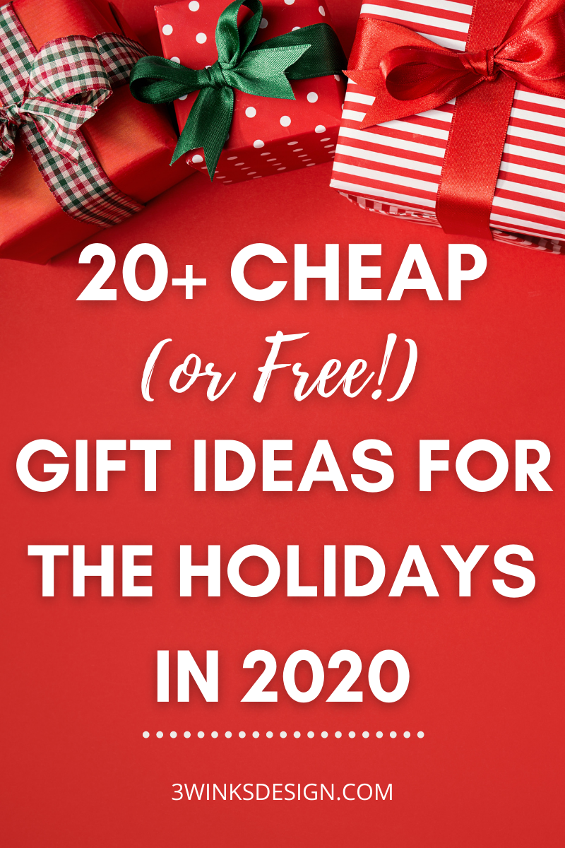cheap or free gift ideas