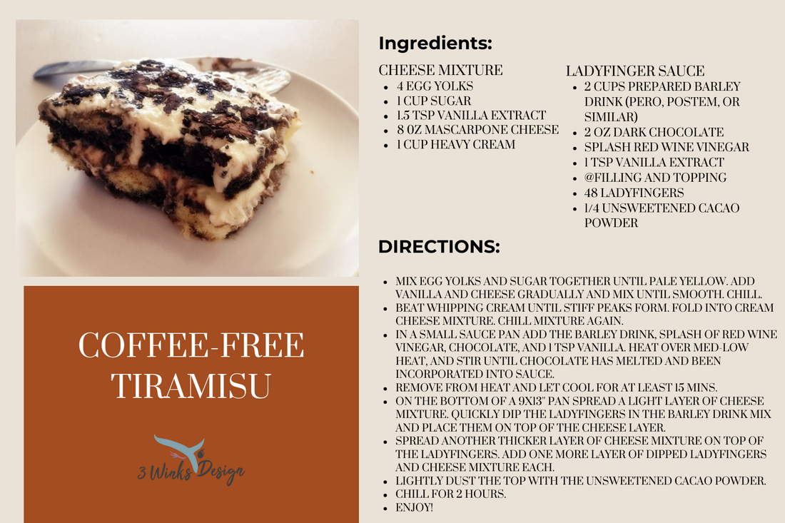 Coffee Free Tiramisu