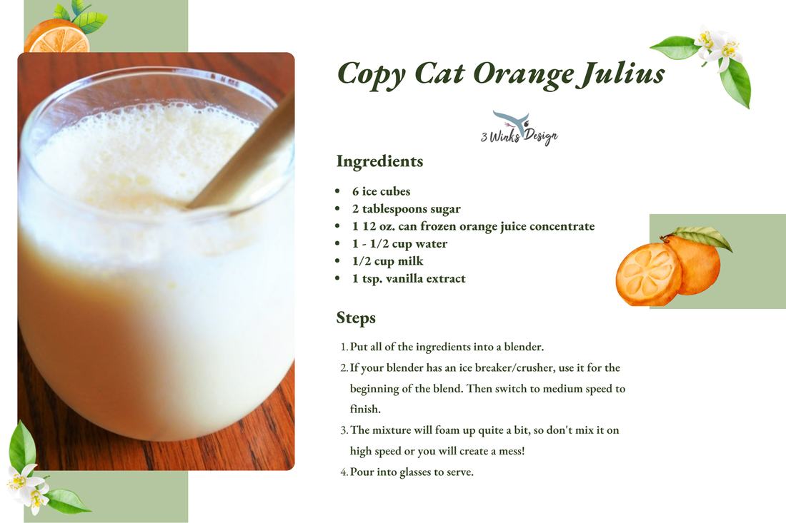 Orange Julius Copy Cat