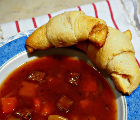Make refrigerated crescent rolls special