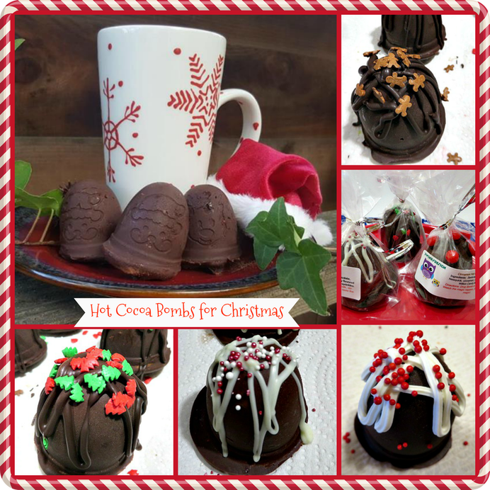 12 Days of Hot Cocoa Bombs