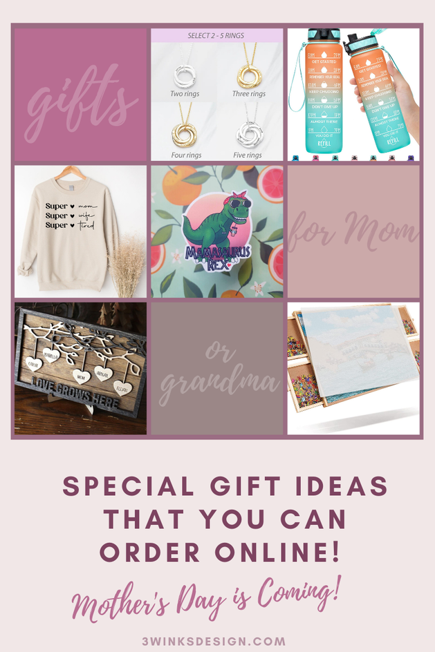 Mother's Day Gifts to Order