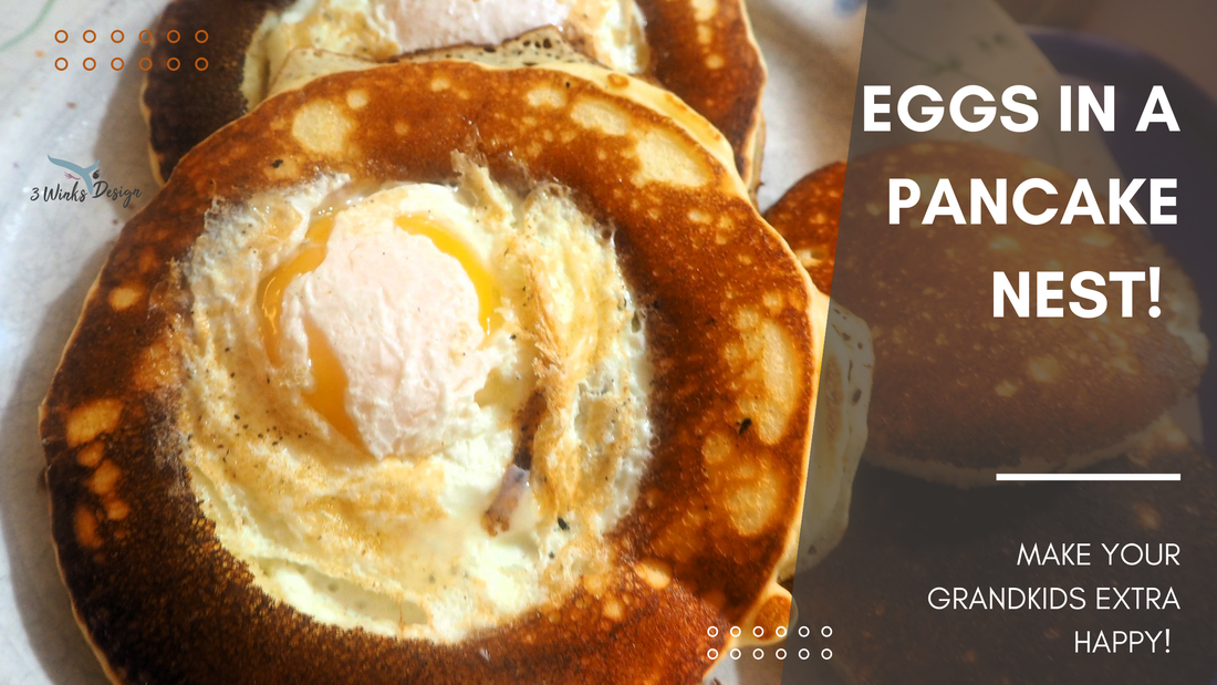 Eggs In A Pancake Nest