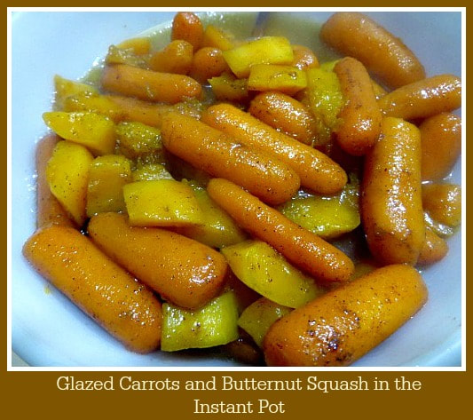 Instant Pot Glazed Carrots and Butternut Squash by 3 Winks Design