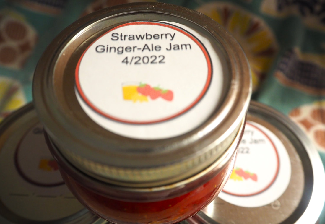 Strawberry Ginger Ale Jam