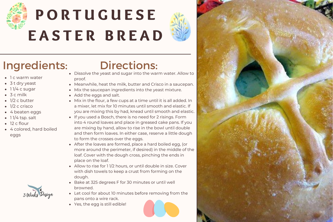 Portuguese Easter Bread