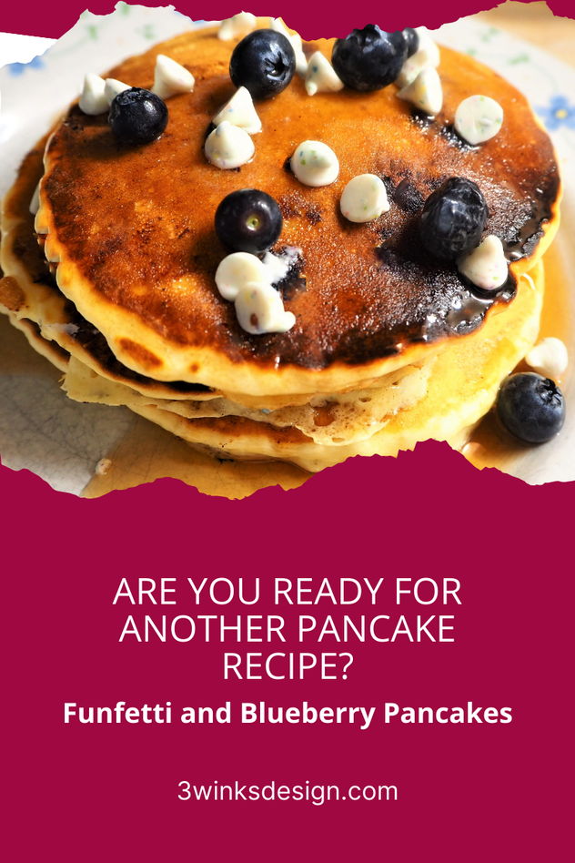 Funfetti Blueberry Pancakes