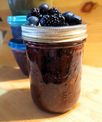 Black and Blueberry Jam