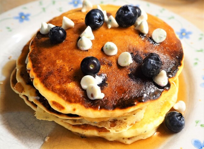 Funfetti Blueberry Pancakes