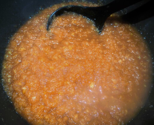 Cinnamon Applesauce using the pulp from the juicer.