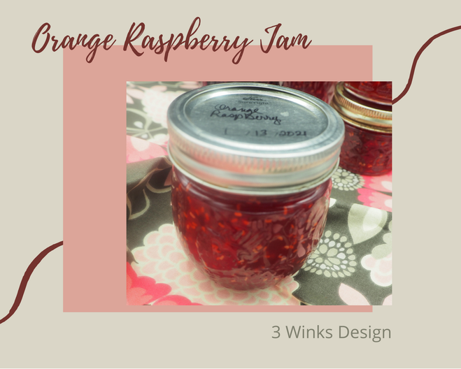 orange raspberry jam