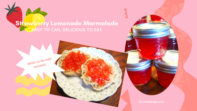 Strawberry Lemonade Marmalade