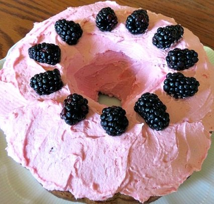 Blackberry Bundt Cake