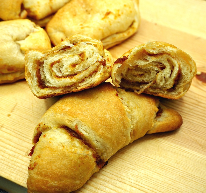 Make refrigerated crescent rolls special