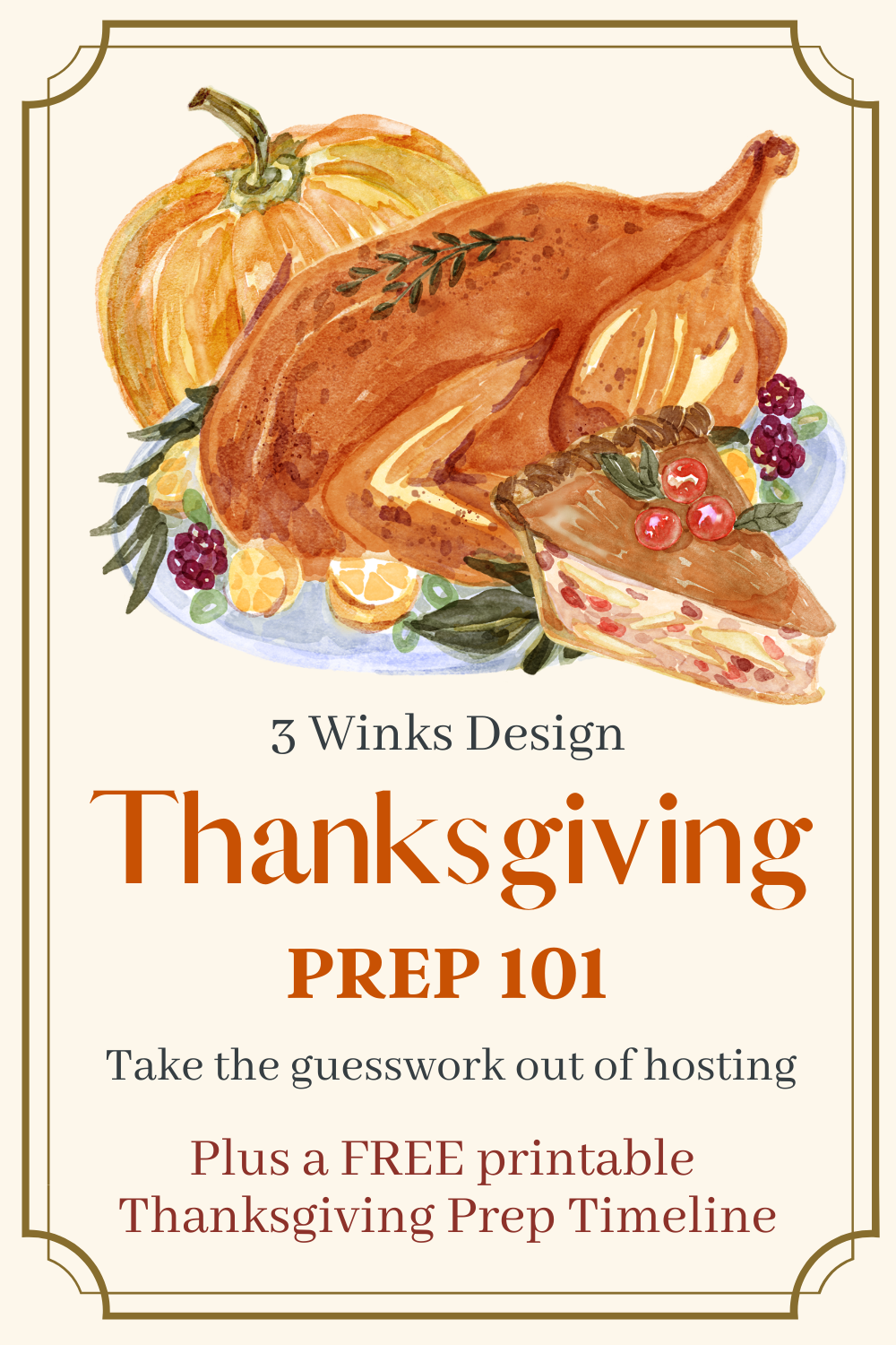Thanksgiving Prep 101